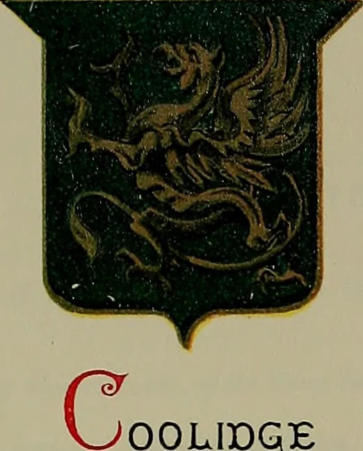 An illustration from America heraldica : a compilation of coats of arms, crests and mottoes of prominent American families settled in this country before 1800, 1887, leaf 80