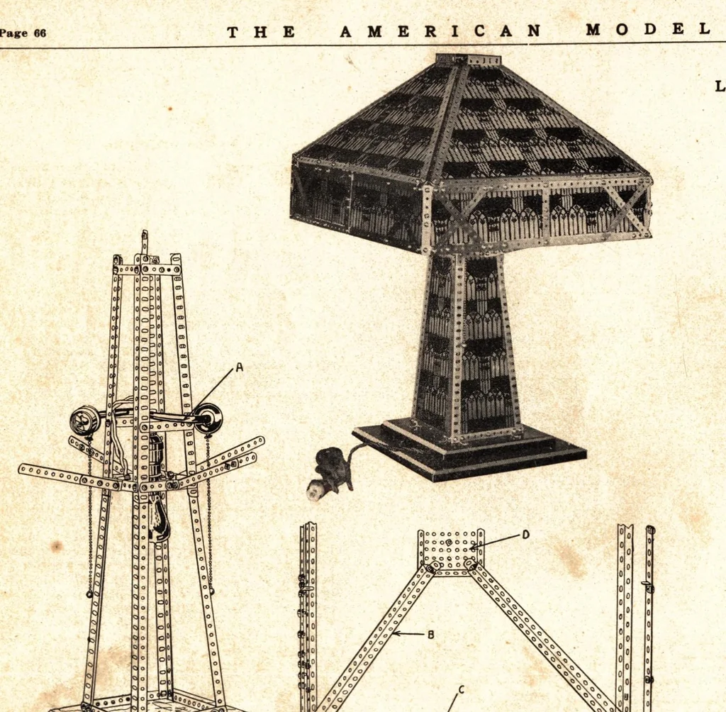 An illustration from American model builder: the toy for the boy., 1913, leaf 67
