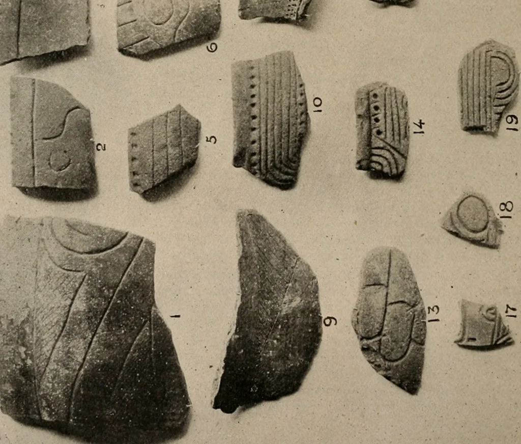 An illustration from The American archaeologist [serial], 1898, leaf 125