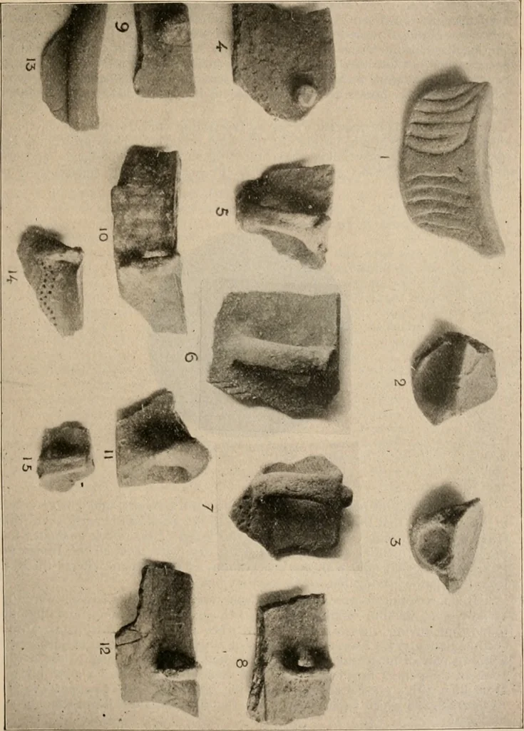 An illustration from The American archaeologist [serial], 1898, leaf 126