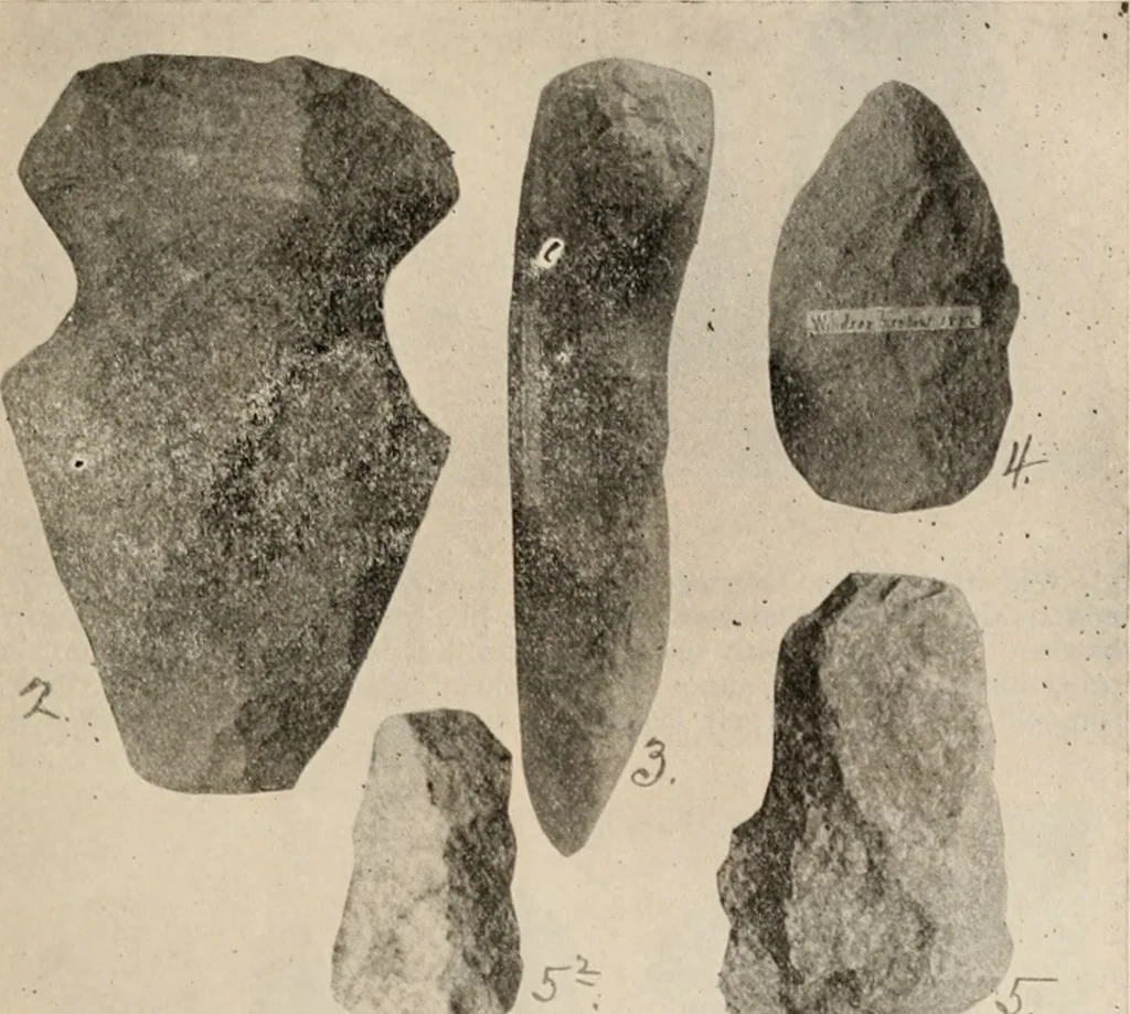 An illustration from The American archaeologist [serial], 1898, leaf 186