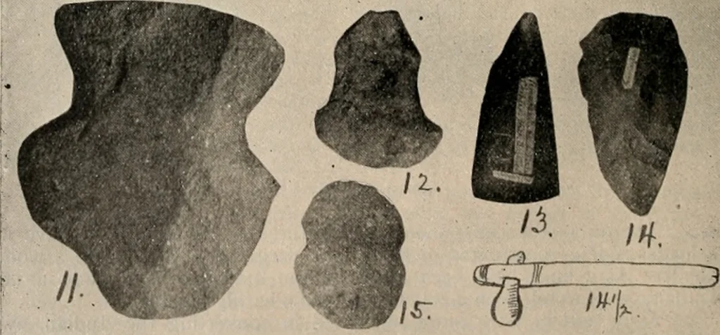 An illustration from The American archaeologist [serial], 1898, leaf 187