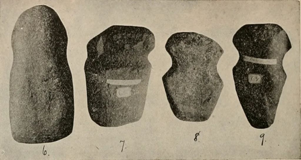 An illustration from The American archaeologist [serial], 1898, leaf 187