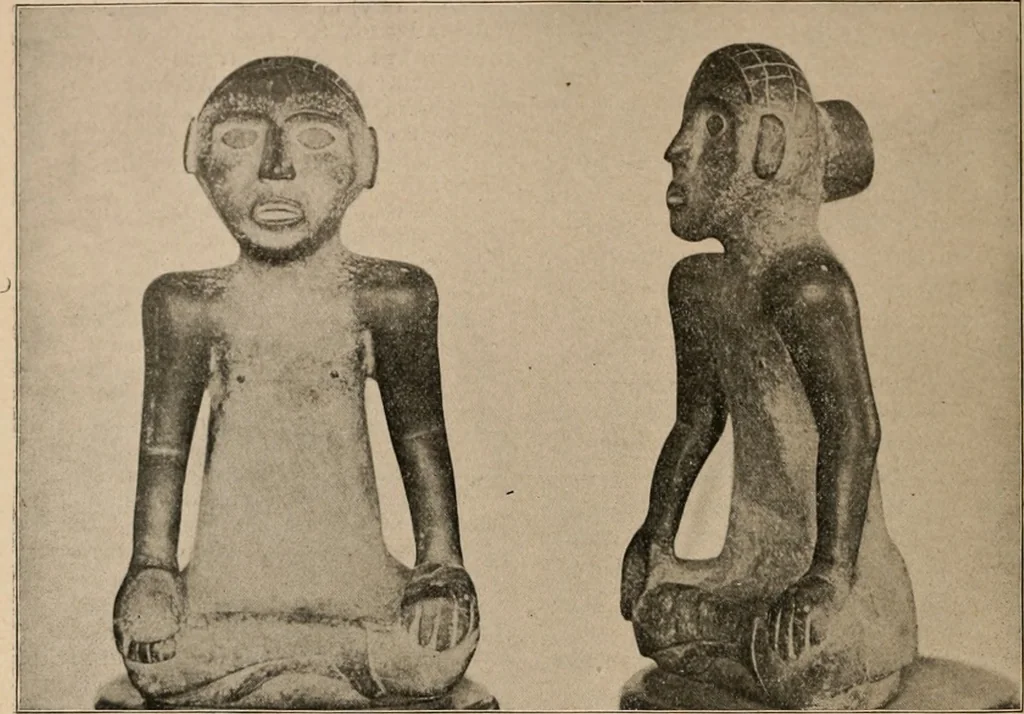 An illustration from The American archaeologist [serial], 1898, leaf 21