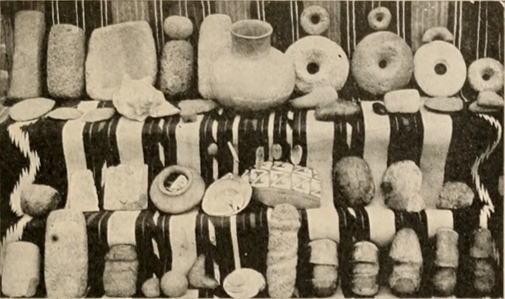 An illustration from The American archaeologist [serial], 1898, leaf 218