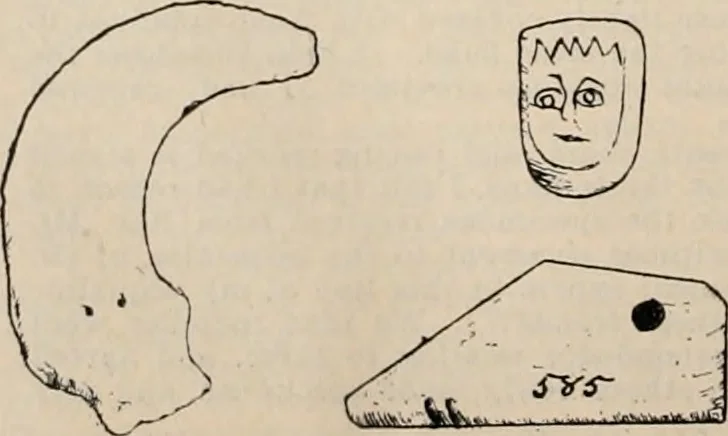 An illustration from The American archaeologist [serial], 1898, leaf 249