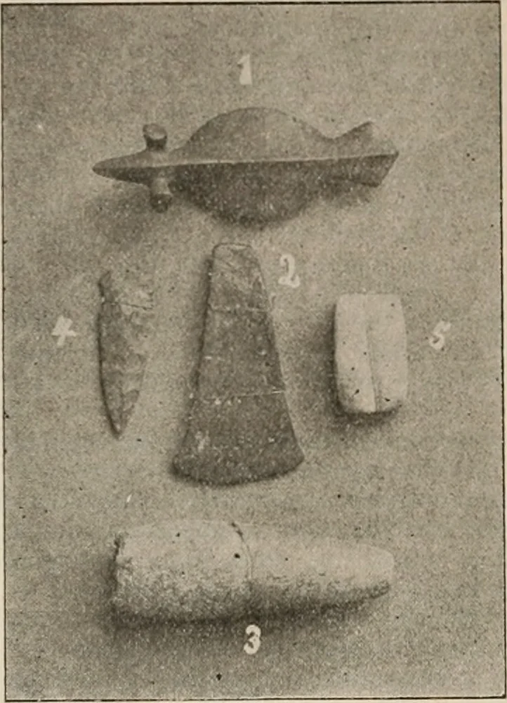 An illustration from The American archaeologist [serial], 1898, leaf 279