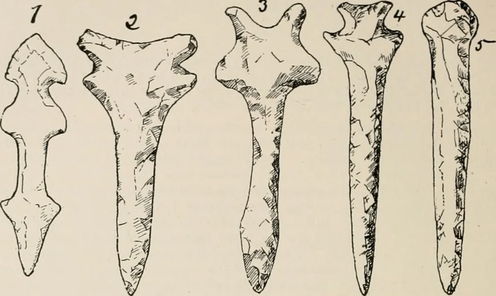 An illustration from The American archaeologist [serial], 1898, leaf 55