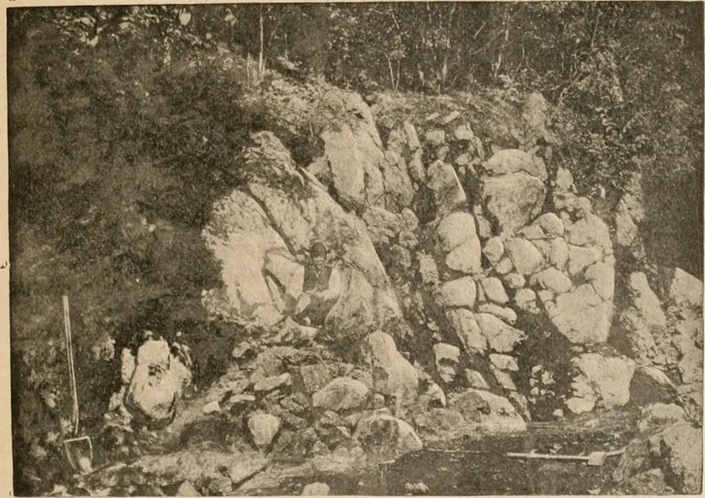 An illustration from The American archaeologist [serial], 1898, leaf 66