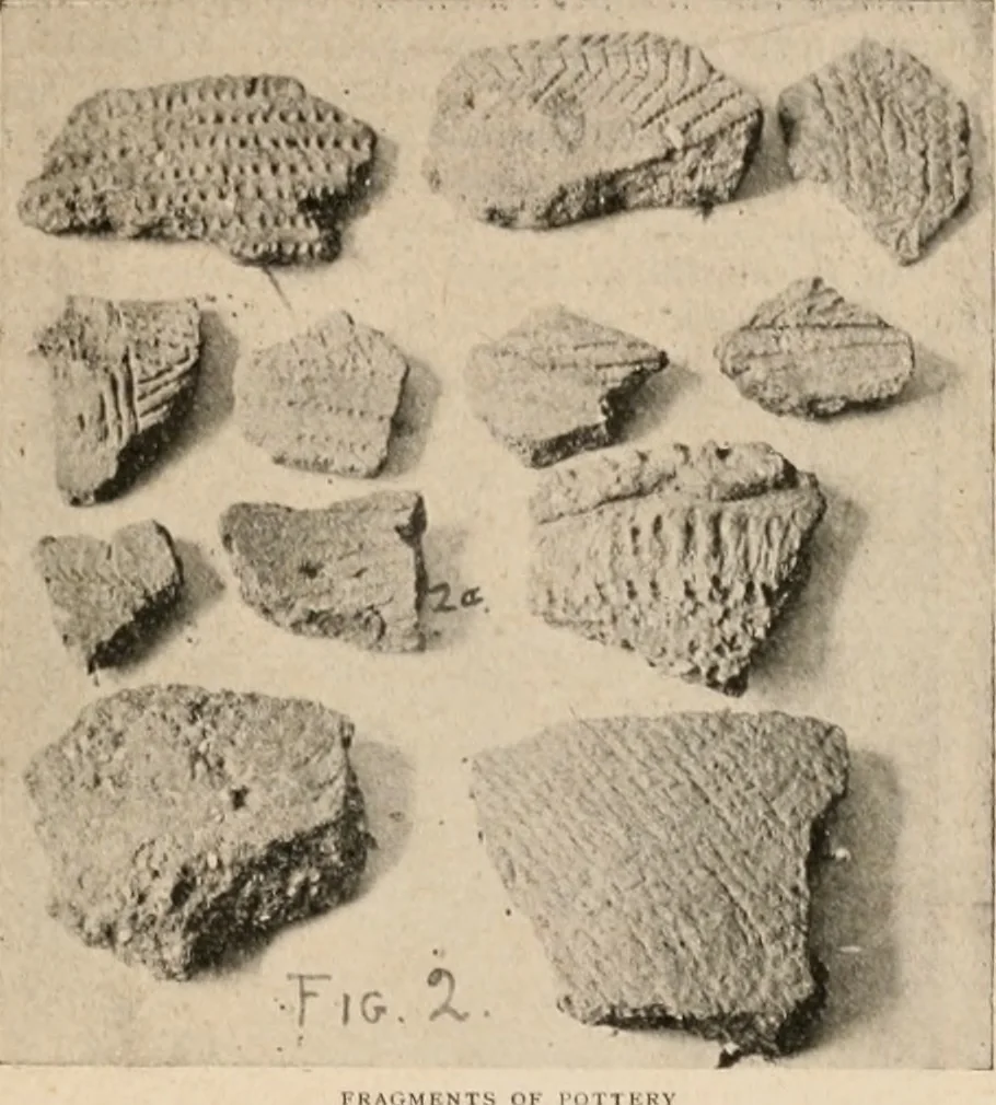 An illustration from The American archaeologist [serial], 1898, leaf 68