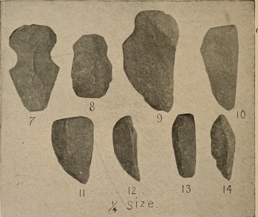 An illustration from The American archaeologist [serial], 1898, leaf 69