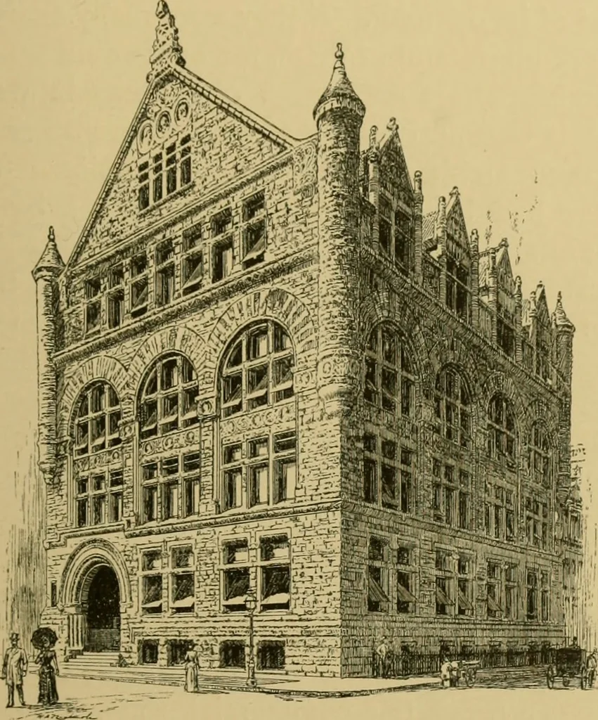 An illustration from American architecture, 1892, leaf 136