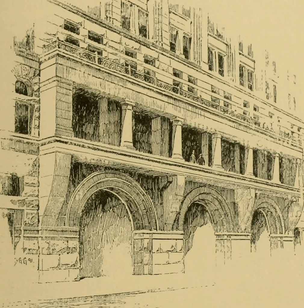 An illustration from American architecture, 1892, leaf 140