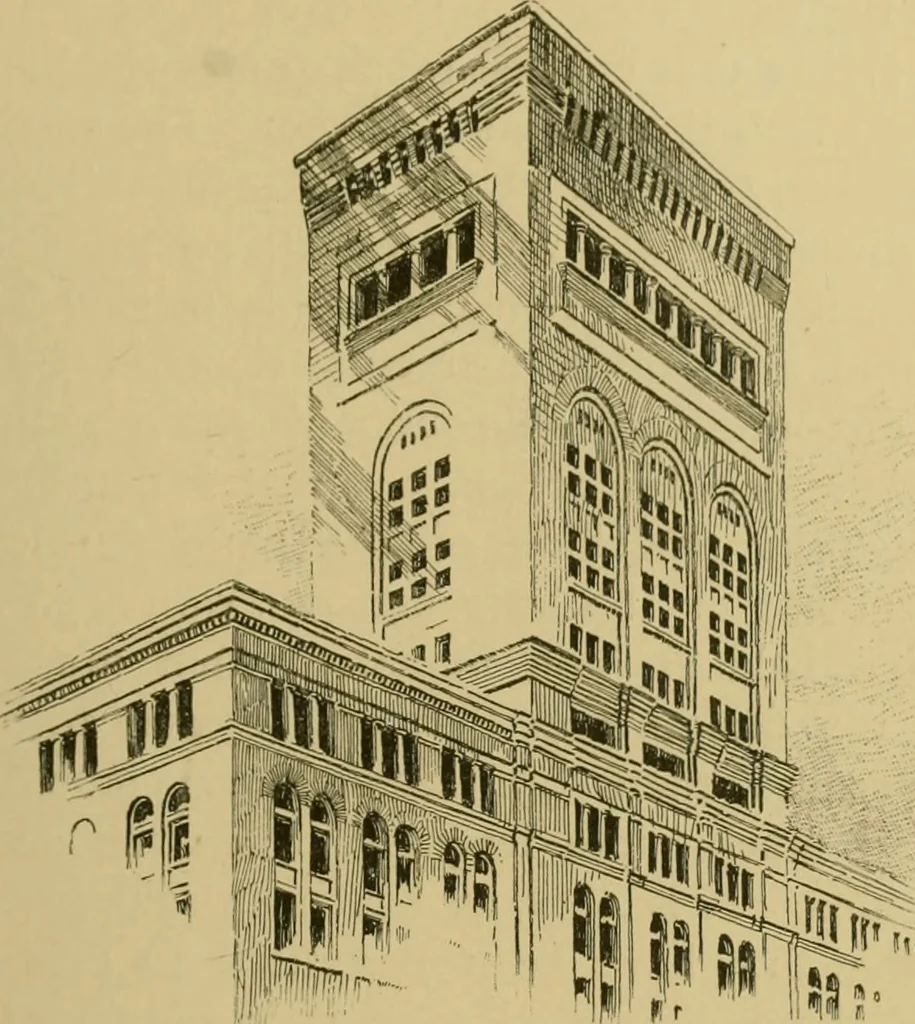 An illustration from American architecture, 1892, leaf 142