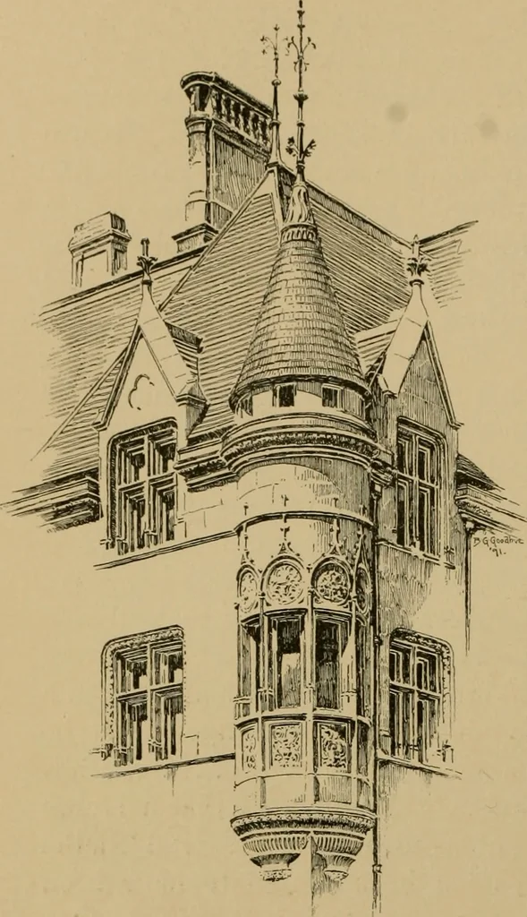 An illustration from American architecture, 1892, leaf 169