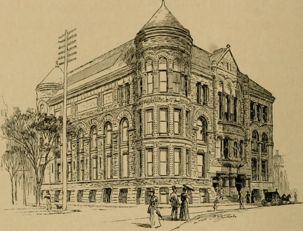 An illustration from American architecture, 1892, leaf 191
