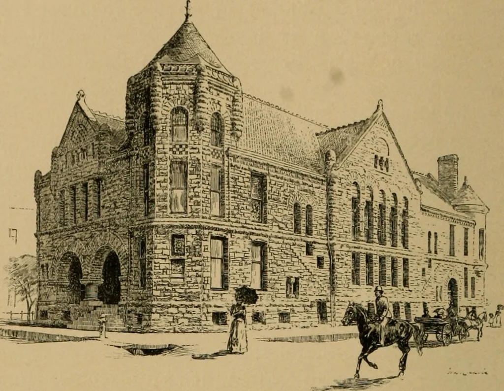 An illustration from American architecture, 1892, leaf 195