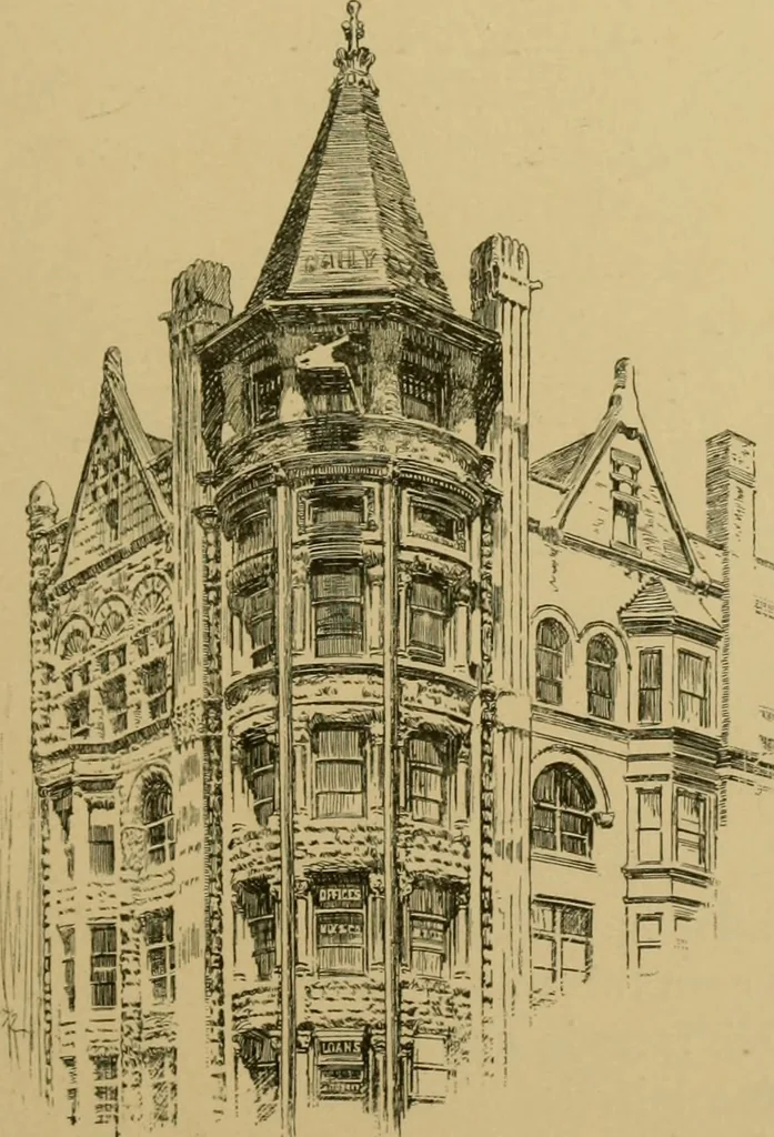 An illustration from American architecture, 1892, leaf 206