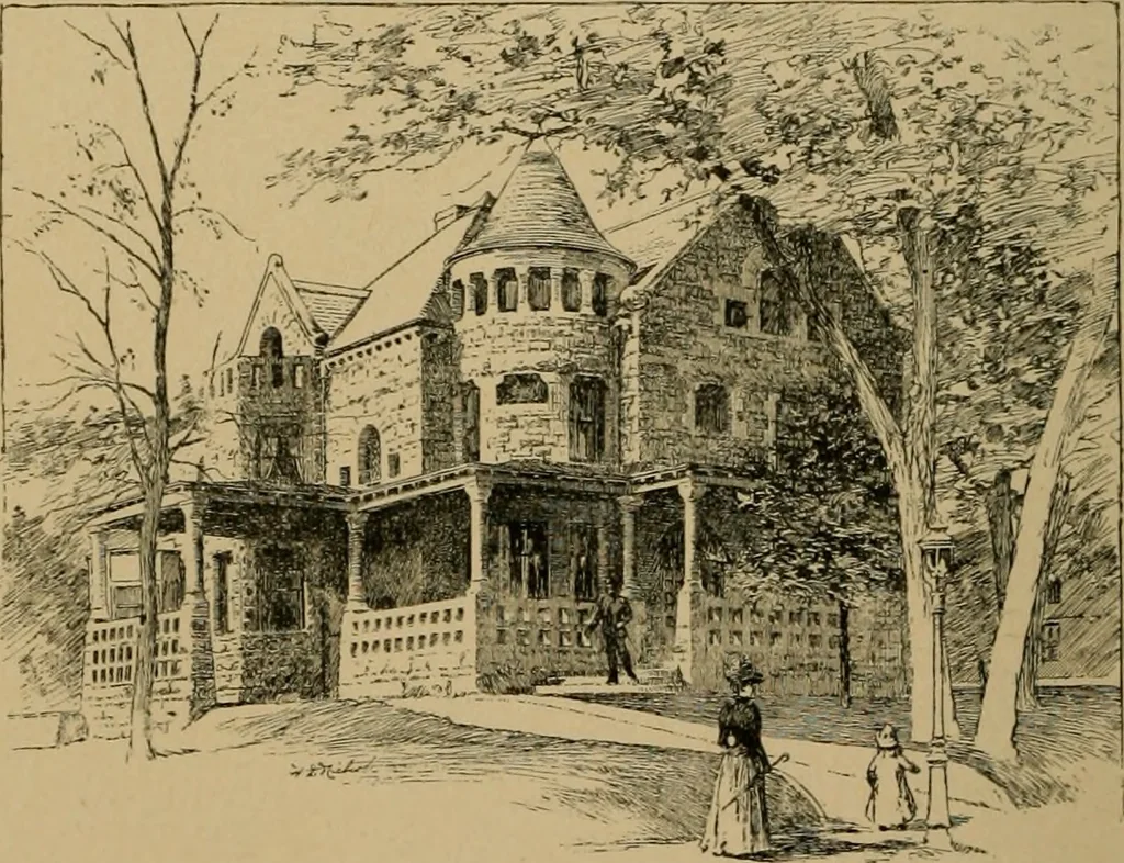 An illustration from American architecture, 1892, leaf 217