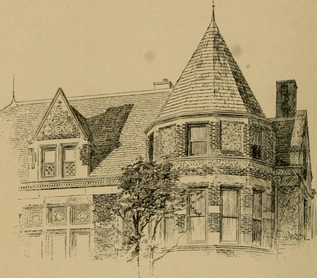 An illustration from American architecture, 1892, leaf 221