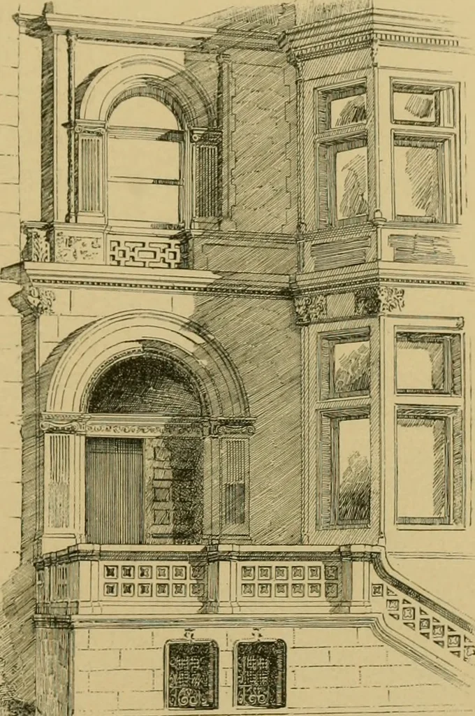 An illustration from American architecture, 1892, leaf 36
