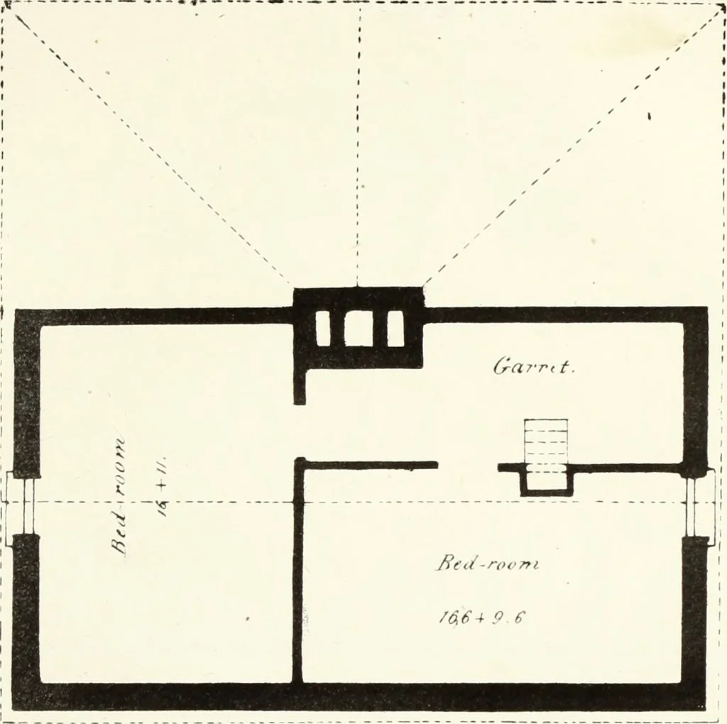 An illustration from The American architect : comprising original designs of cheap country and village residences, with details, specifications, plans and directions, and an estimate of the cost of each design, 1849, leaf 40