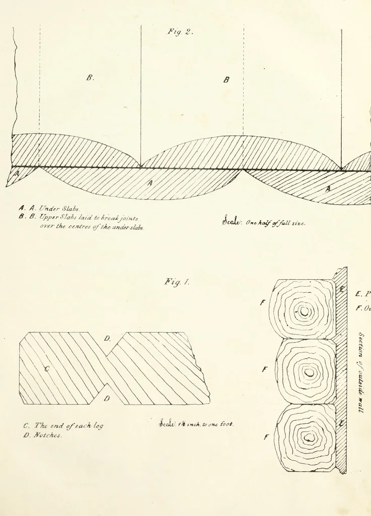An illustration from The American architect : comprising original designs of cheap country and village residences, with details, specifications, plans and directions, and an estimate of the cost of each design, 1849, leaf 42