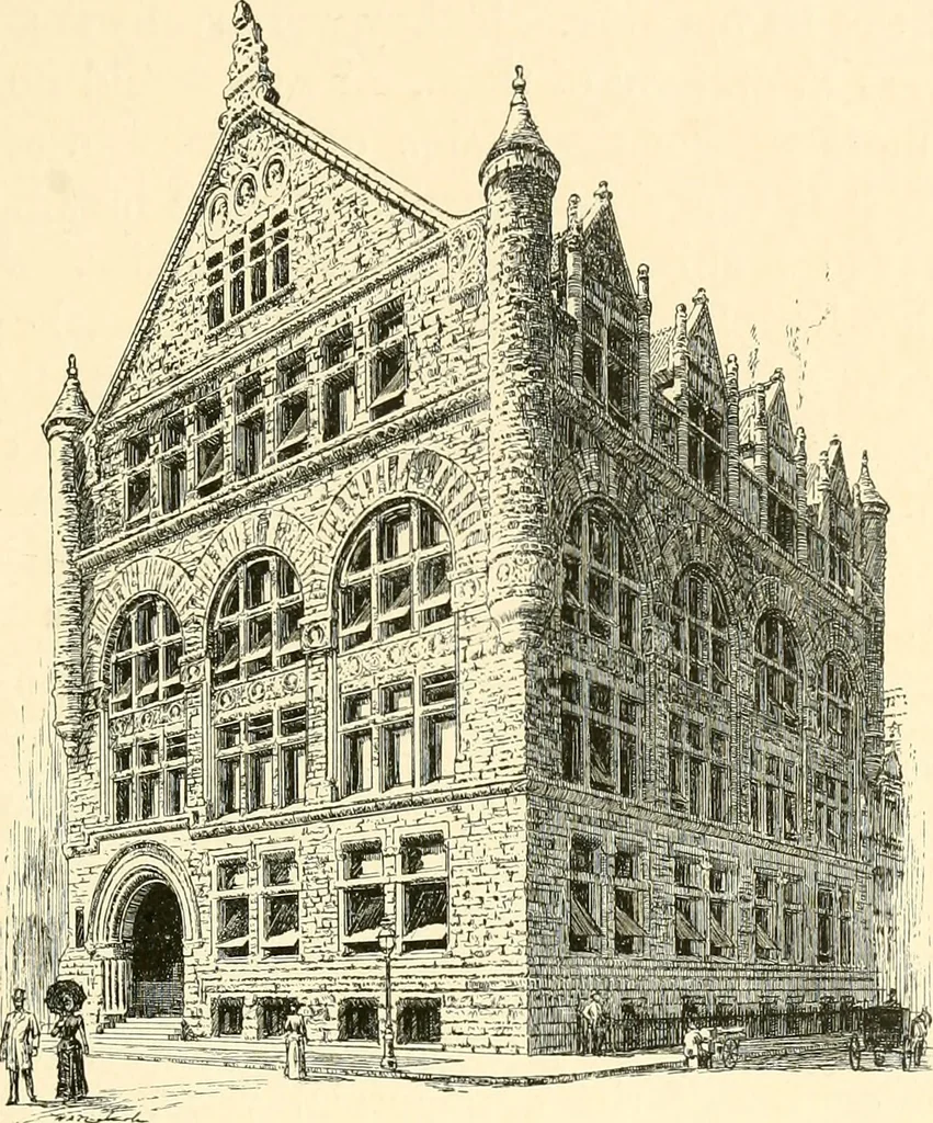 An illustration from American architecture, 1892, leaf 136