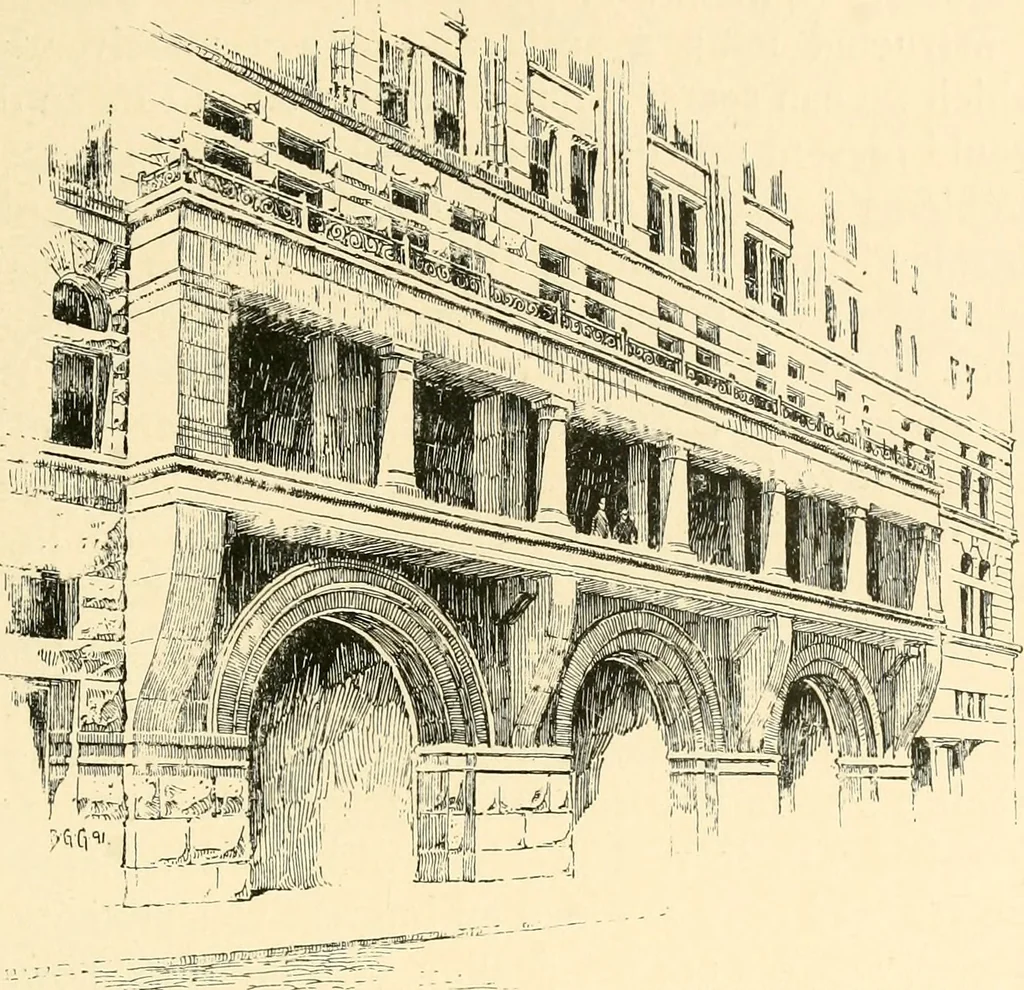 An illustration from American architecture, 1892, leaf 140
