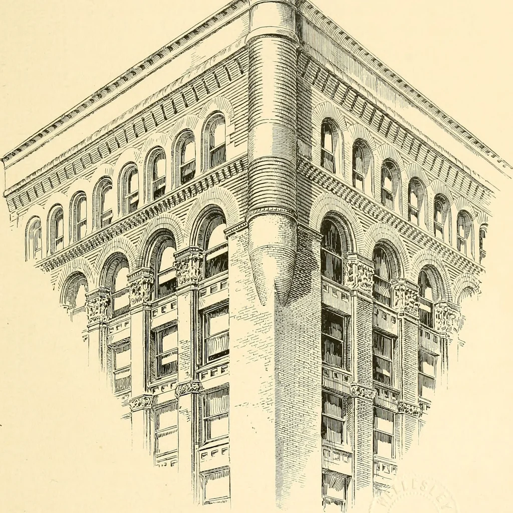 An illustration from American architecture, 1892, leaf 156