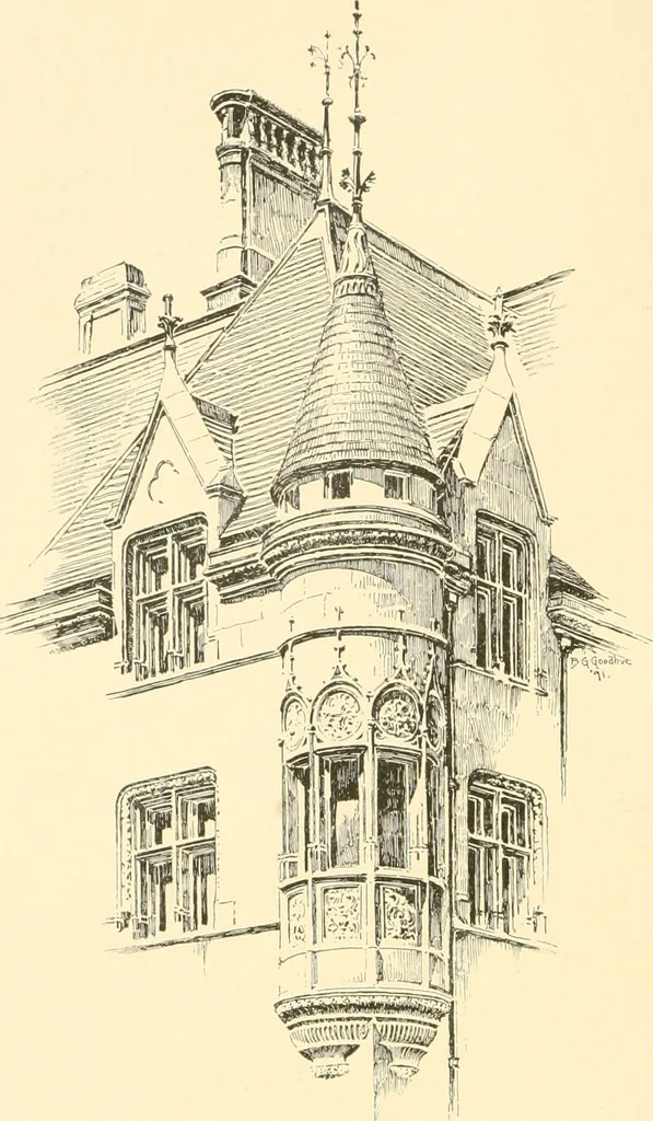 An illustration from American architecture, 1892, leaf 169