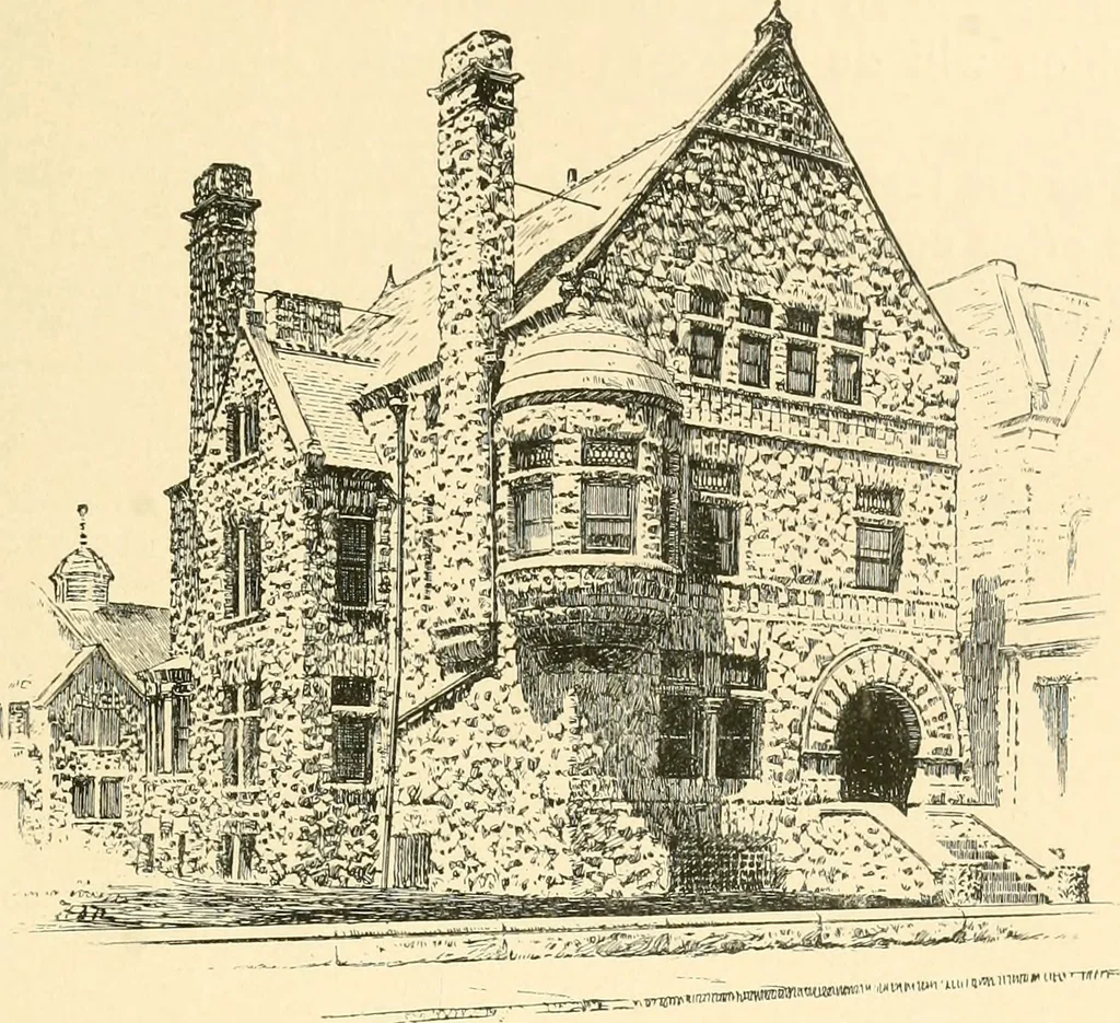 An illustration from American architecture, 1892, leaf 180