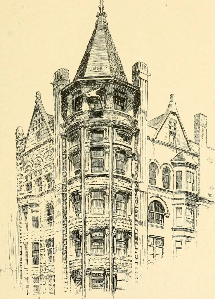 An illustration from American architecture, 1892, leaf 206