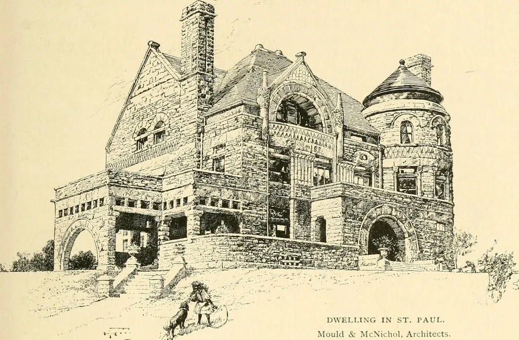 An illustration from American architecture, 1892, leaf 218