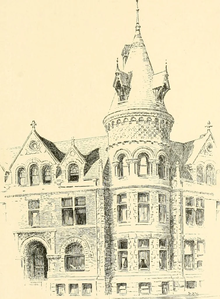 An illustration from American architecture, 1892, leaf 222