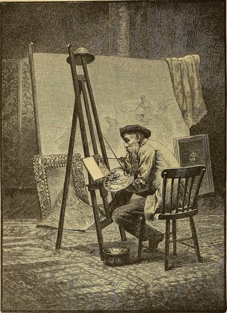 An illustration from American art and American art collections; essays on artistic subjects, 1889, leaf 107