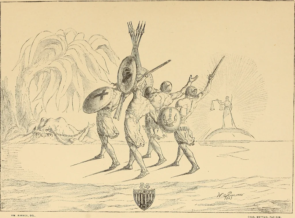 An illustration from American art and American art collections; essays on artistic subjects, 1889, leaf 426