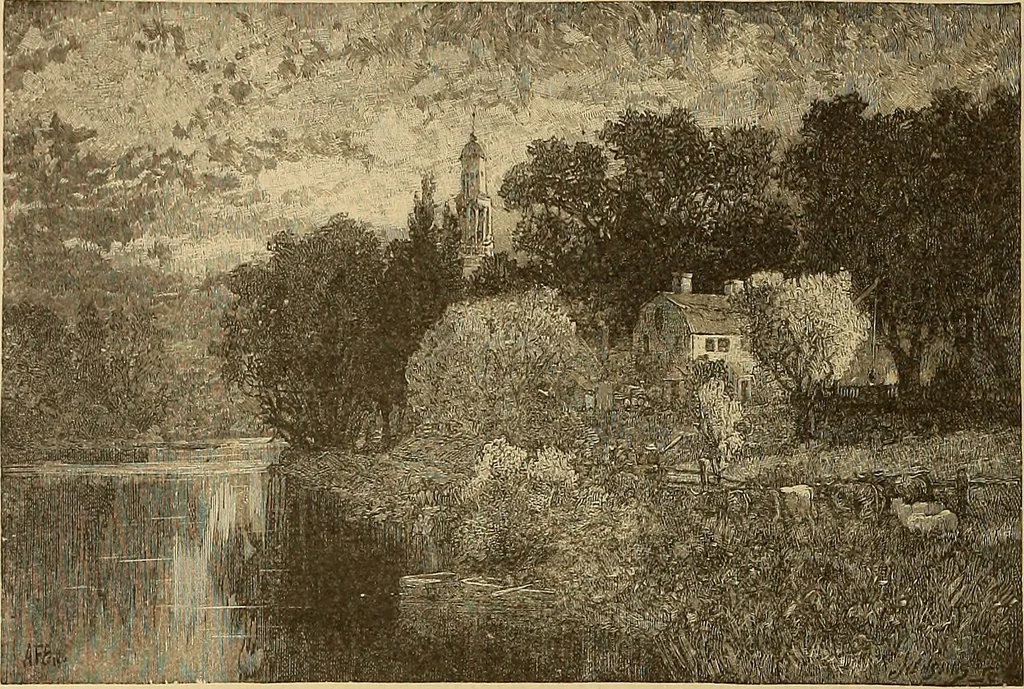 An illustration from American art and American art collections; essays on artistic subjects, 1889, leaf 629