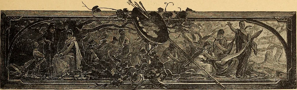 An illustration from American art and American art collections; essays on artistic subjects, 1889, leaf 70