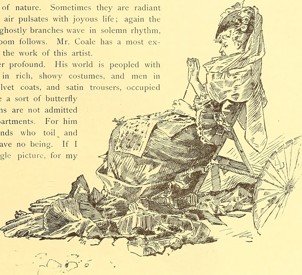 An illustration from American art and American art collections; essays on artistic subjects, 1889, leaf 340