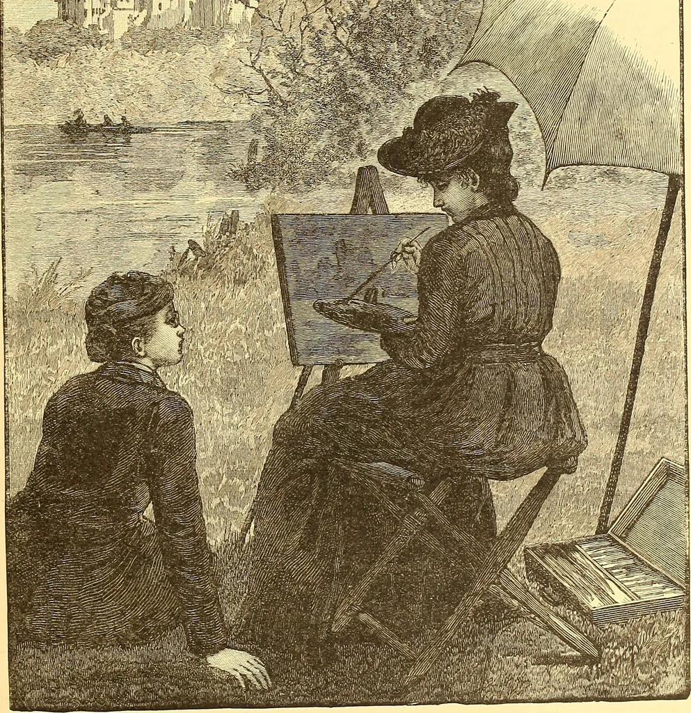 An illustration from American art and American art collections; essays on artistic subjects, 1889, leaf 578