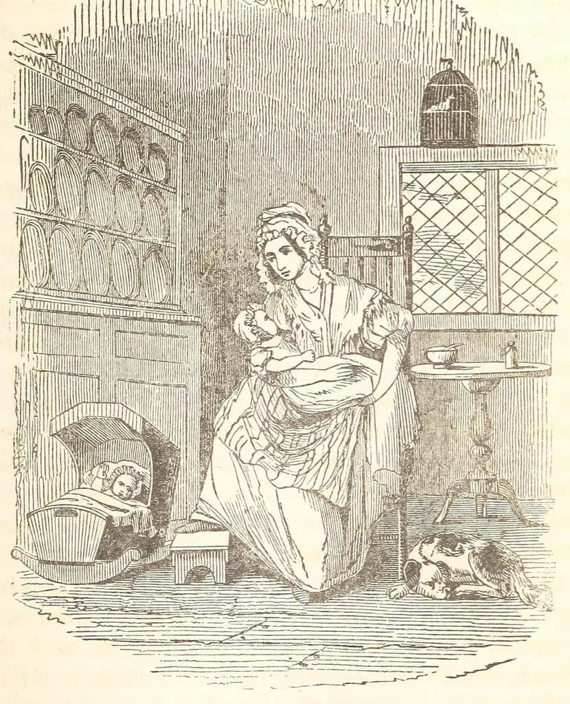 An illustration from The American biographical sketch book, 1849, leaf 249
