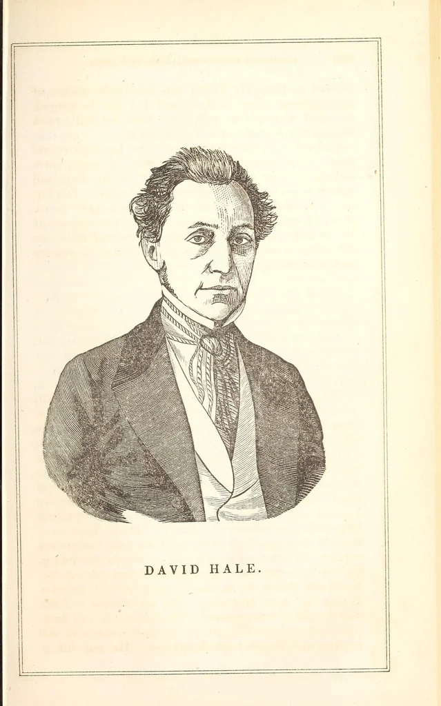 An illustration from The American biographical sketch book, 1849, leaf 391