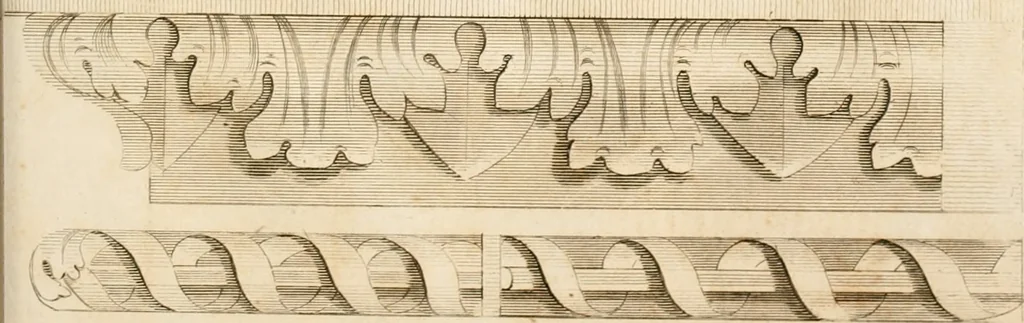 An illustration from The American builder's companion : or, A system of architecture, particularly adapted to the present style of building ; illustrated with seventy copperplate engravings, 1827, leaf 100