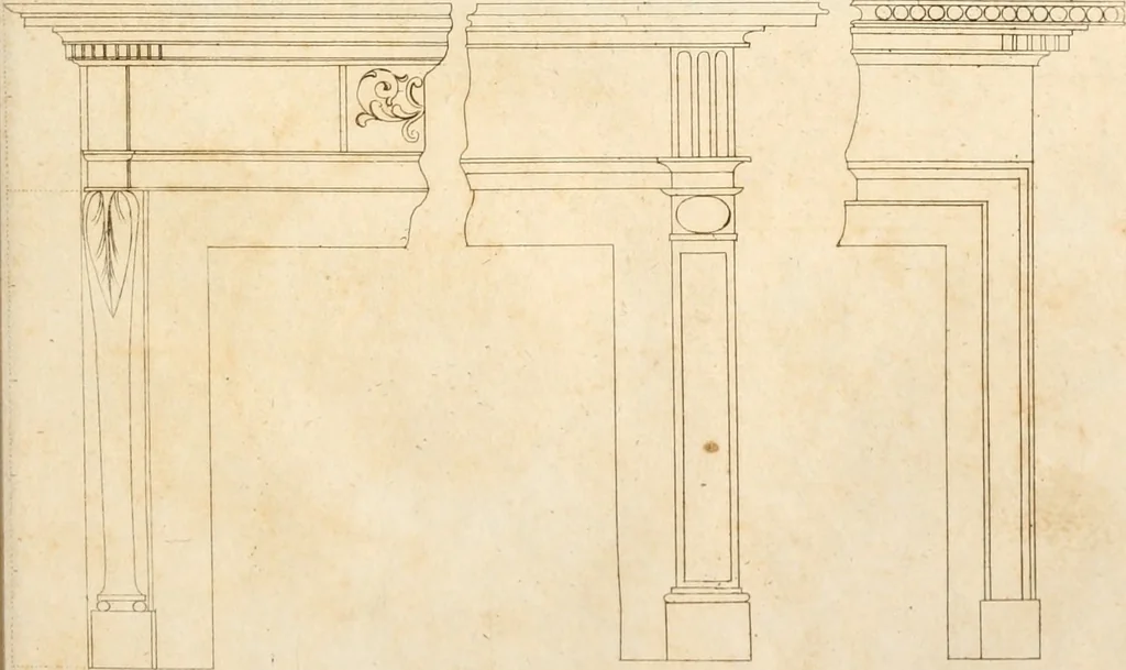 An illustration from The American builder's companion : or, A system of architecture, particularly adapted to the present style of building ; illustrated with seventy copperplate engravings, 1827, leaf 158