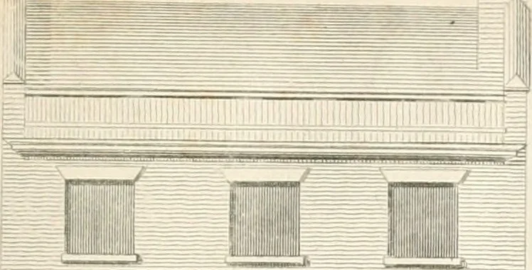 An illustration from The American builder's companion : or, A system of architecture, particularly adapted to the present style of building ; illustrated with seventy copperplate engravings, 1827, leaf 220