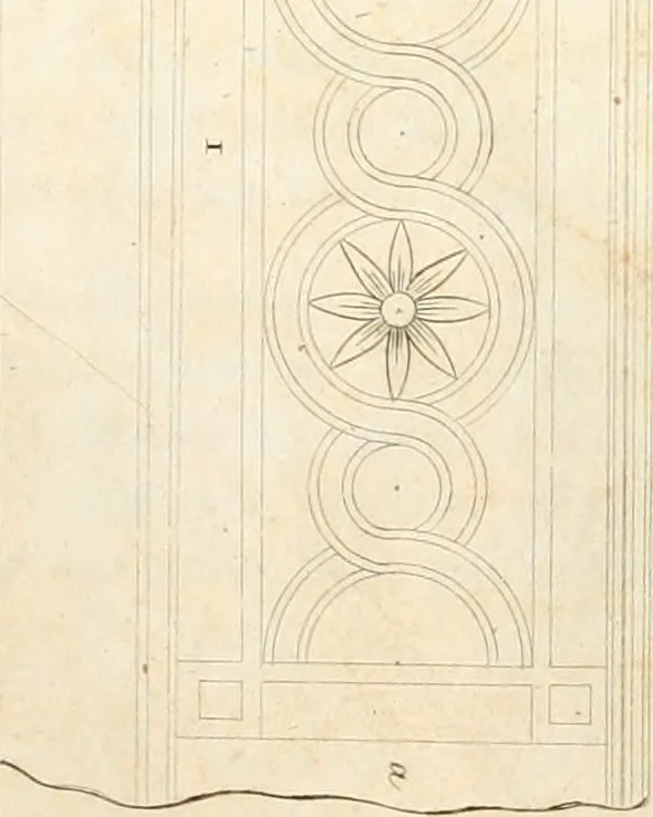 An illustration from The American builder's companion : or, A system of architecture, particularly adapted to the present style of building ; illustrated with seventy copperplate engravings, 1827, leaf 225
