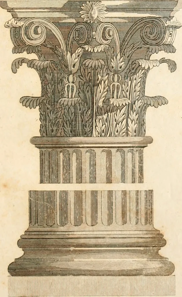 An illustration from The American builder's companion : or, A system of architecture, particularly adapted to the present style of building ; illustrated with seventy copperplate engravings, 1827, leaf 76