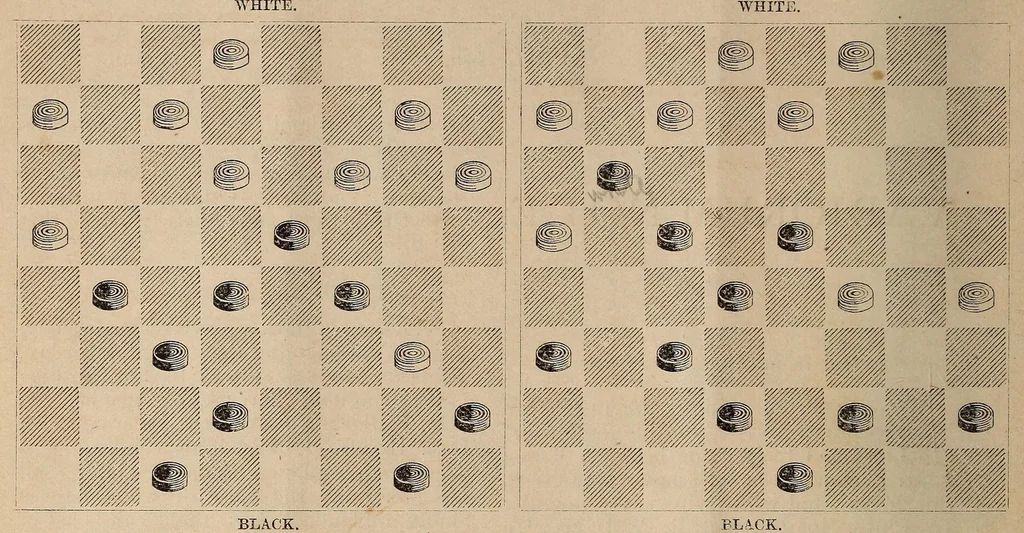 An illustration from American checker player, 1875, leaf 24