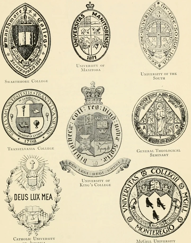 An illustration from The American college catalog; a book of information, with suggestions for the improvement of catalogs and other publications of colleges and schools, 1917, leaf 300